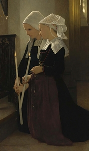 Le Voeu à Sainte Anne d’Auray [1869] by William Bouguereau [1825–1905]